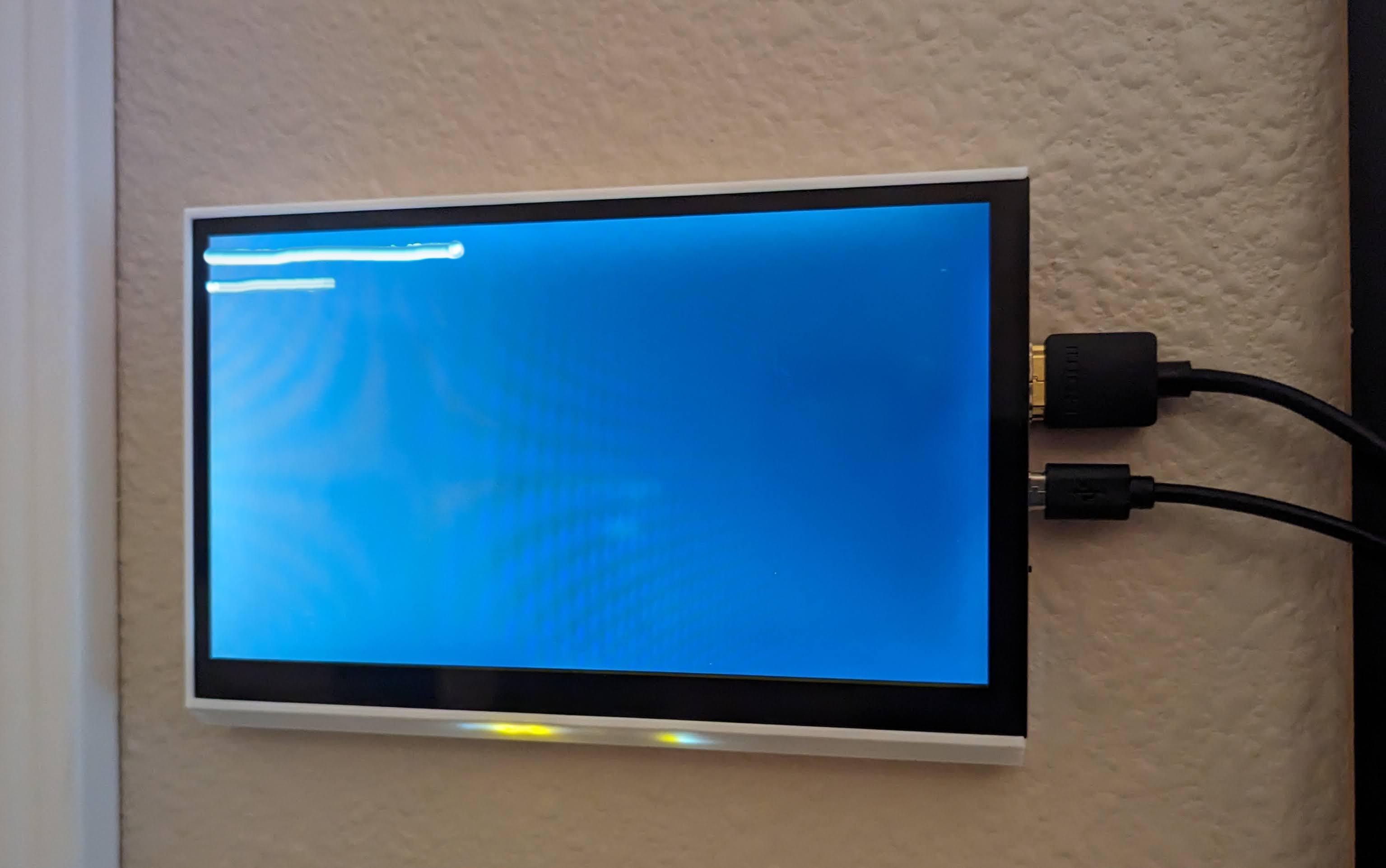 Wall mount for HMTECH 7 inch LCD