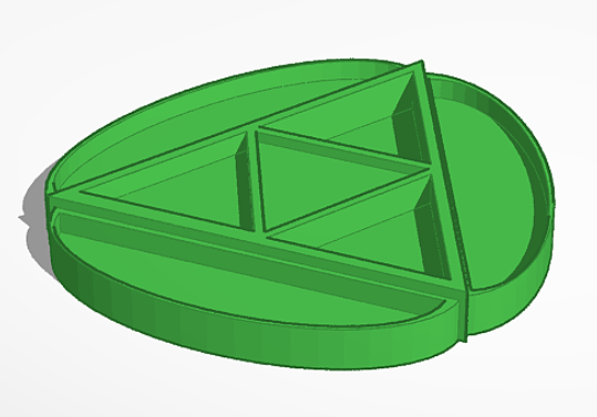 Multi Tiered Circle Catch-All Tray