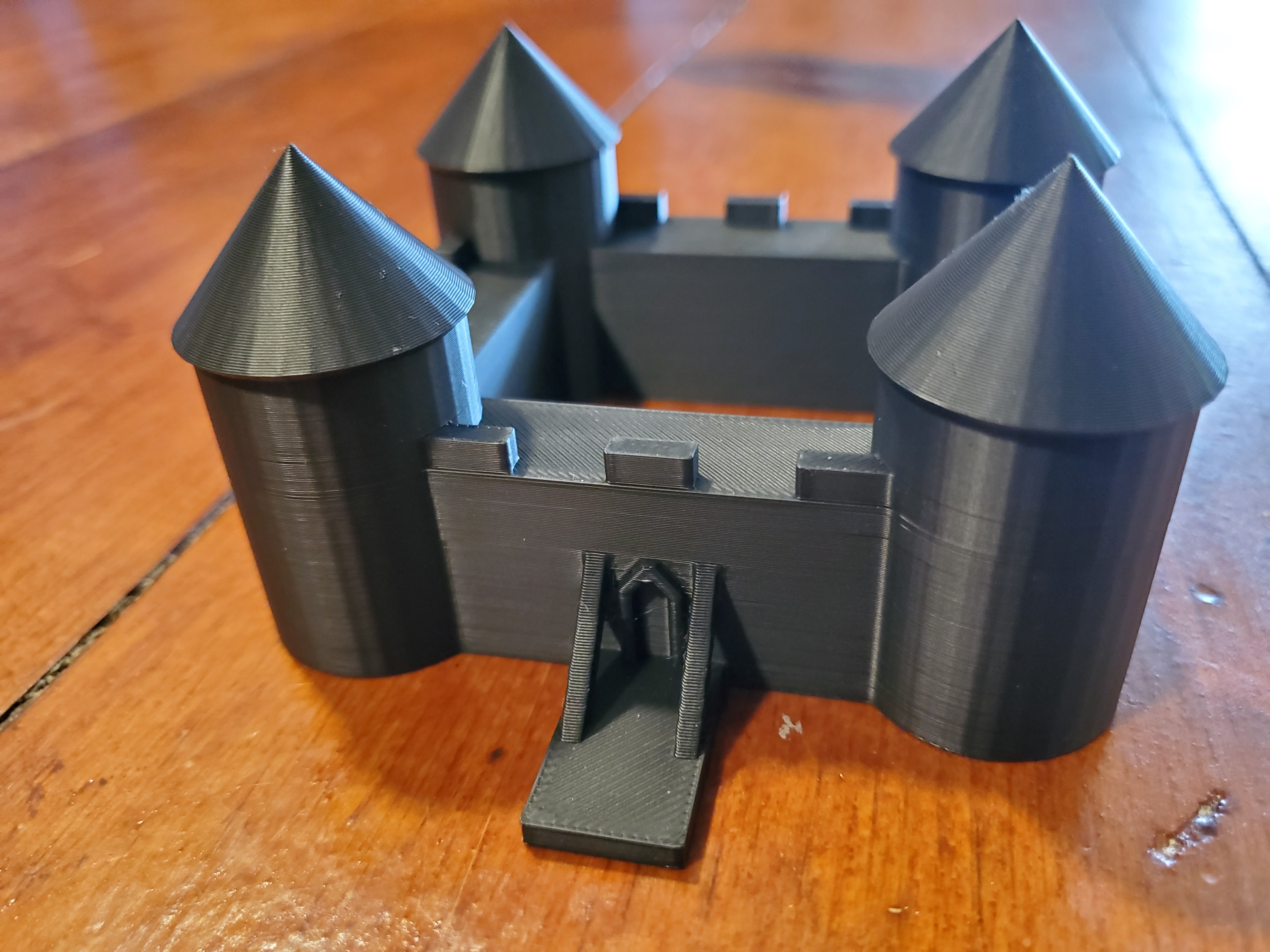 Miniatura 2 do modelo 3D The Simple Castle