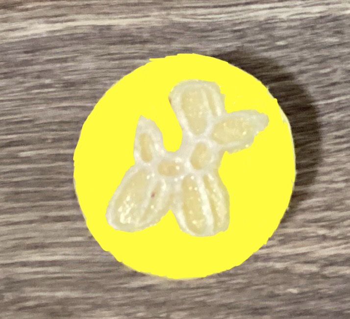 Cute balloon dog stamp