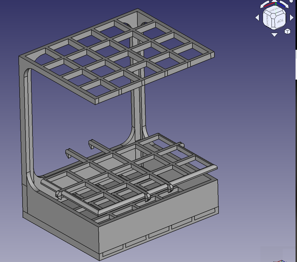 Simple Cleanable Brush Holder by Dávid Tóth | Download free STL model ...