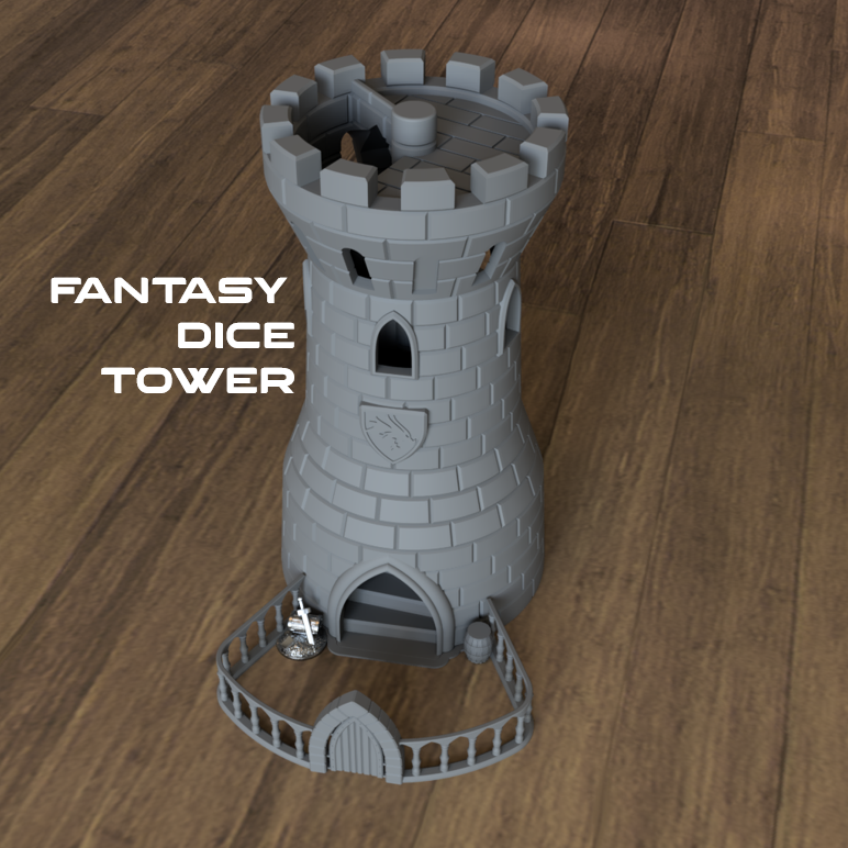 Fantasy Dice Tower