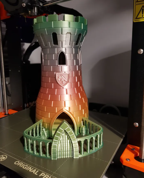 Miniatura 5 do modelo 3D Fantasy Dice Tower