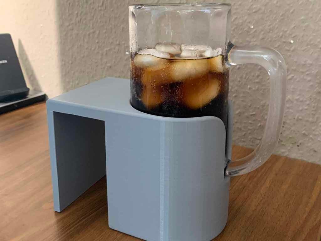 Glass Mount for Ikea Malm Bed