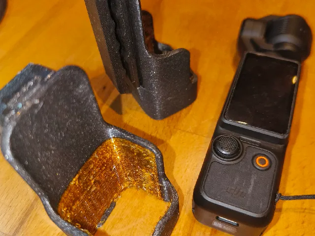 DJI Osmo Pocket 3 Clip Holder - Multimaterial
