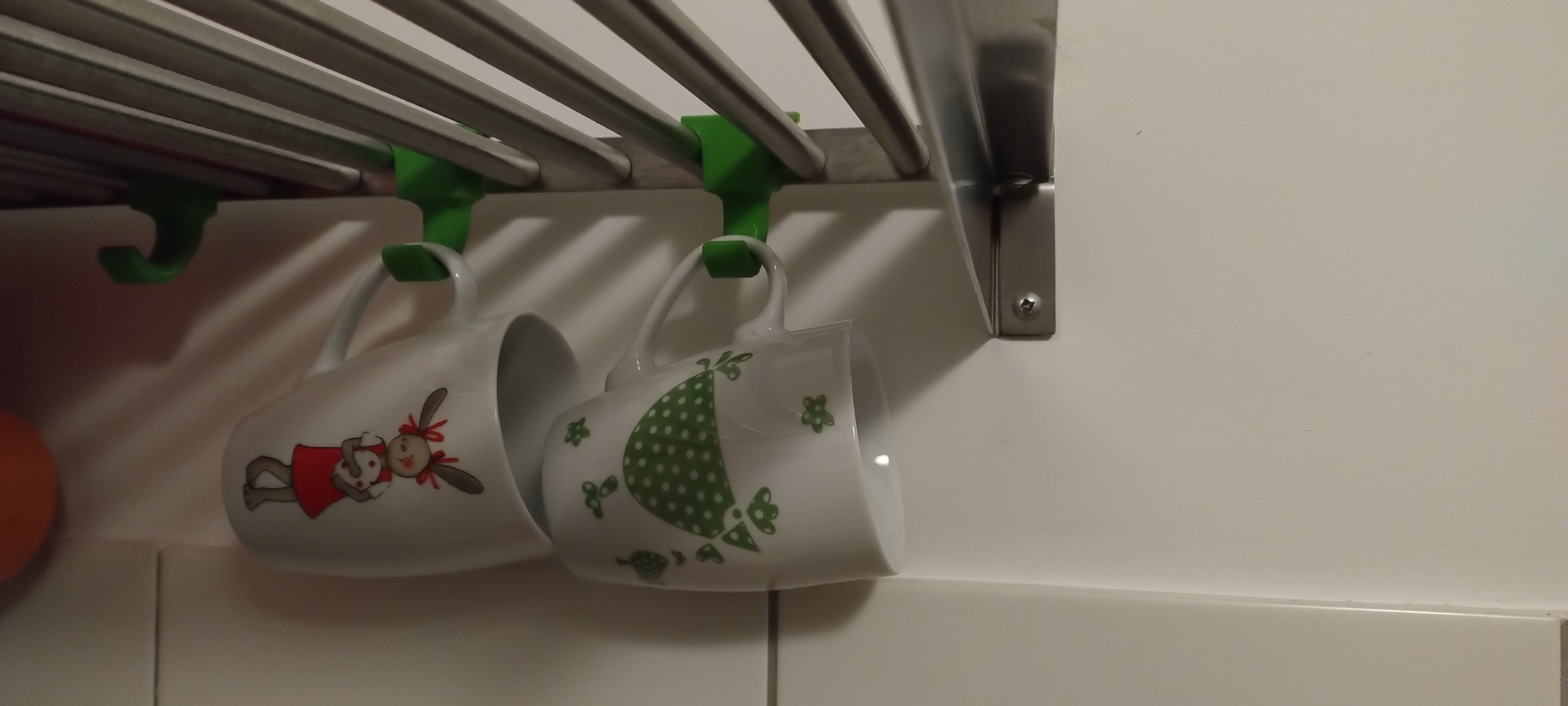 CUP HOOK for IKEA KUNGSFORS SHELF (V1)