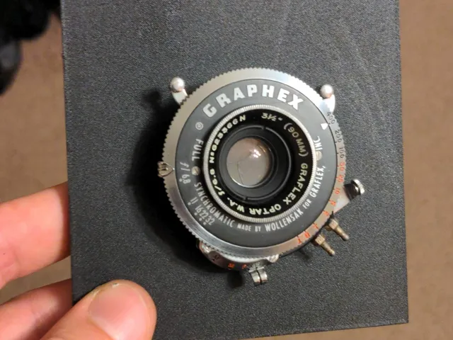 Graflex Type C Lens Boards
