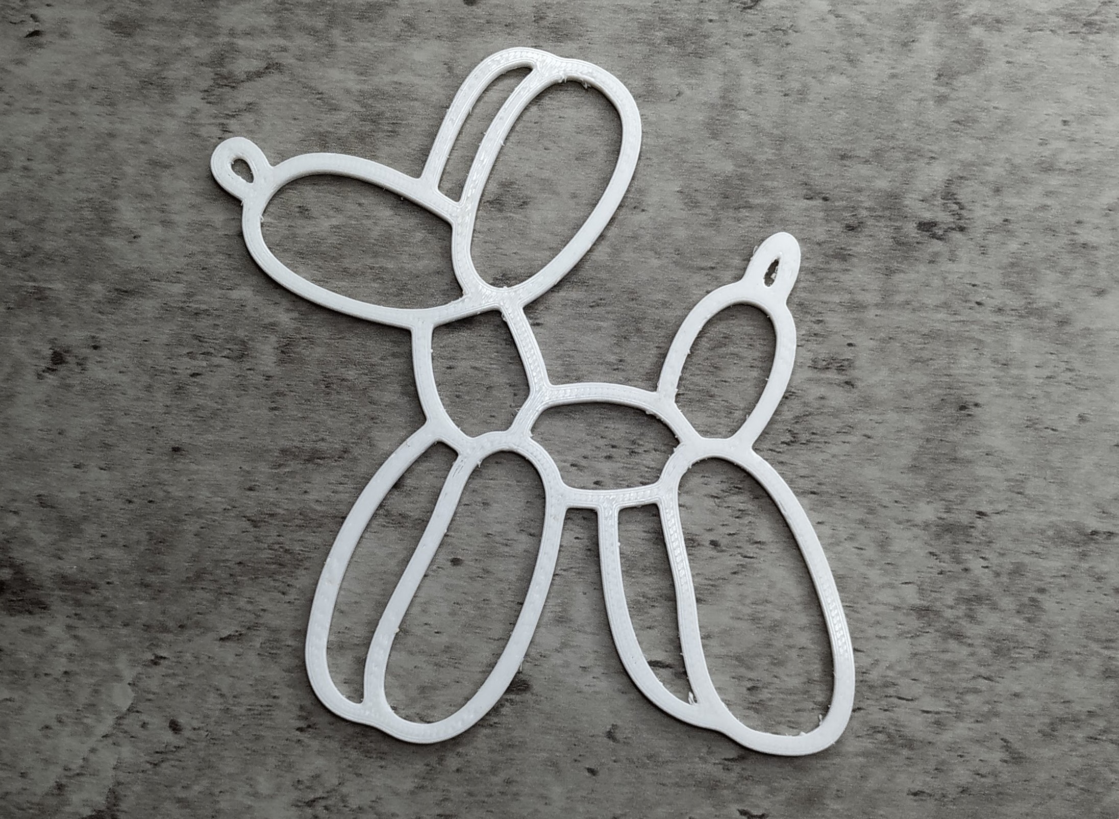 balon dog wallart