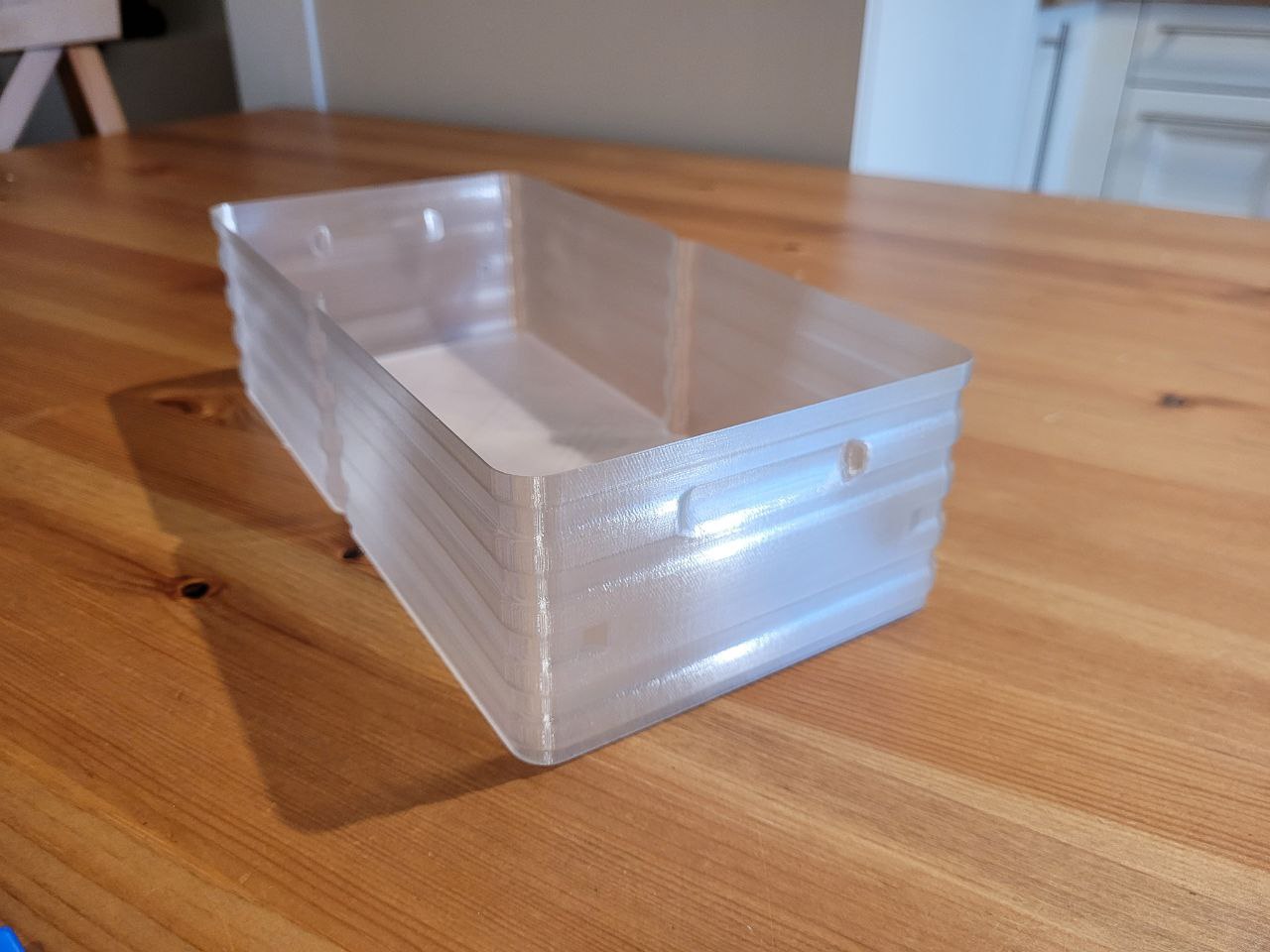 Miniatura 5 do modelo 3D Just a Stackable Box (Vase Mode) - Long - Version 1