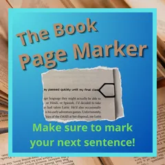 Book Page Marker - 1 minute print