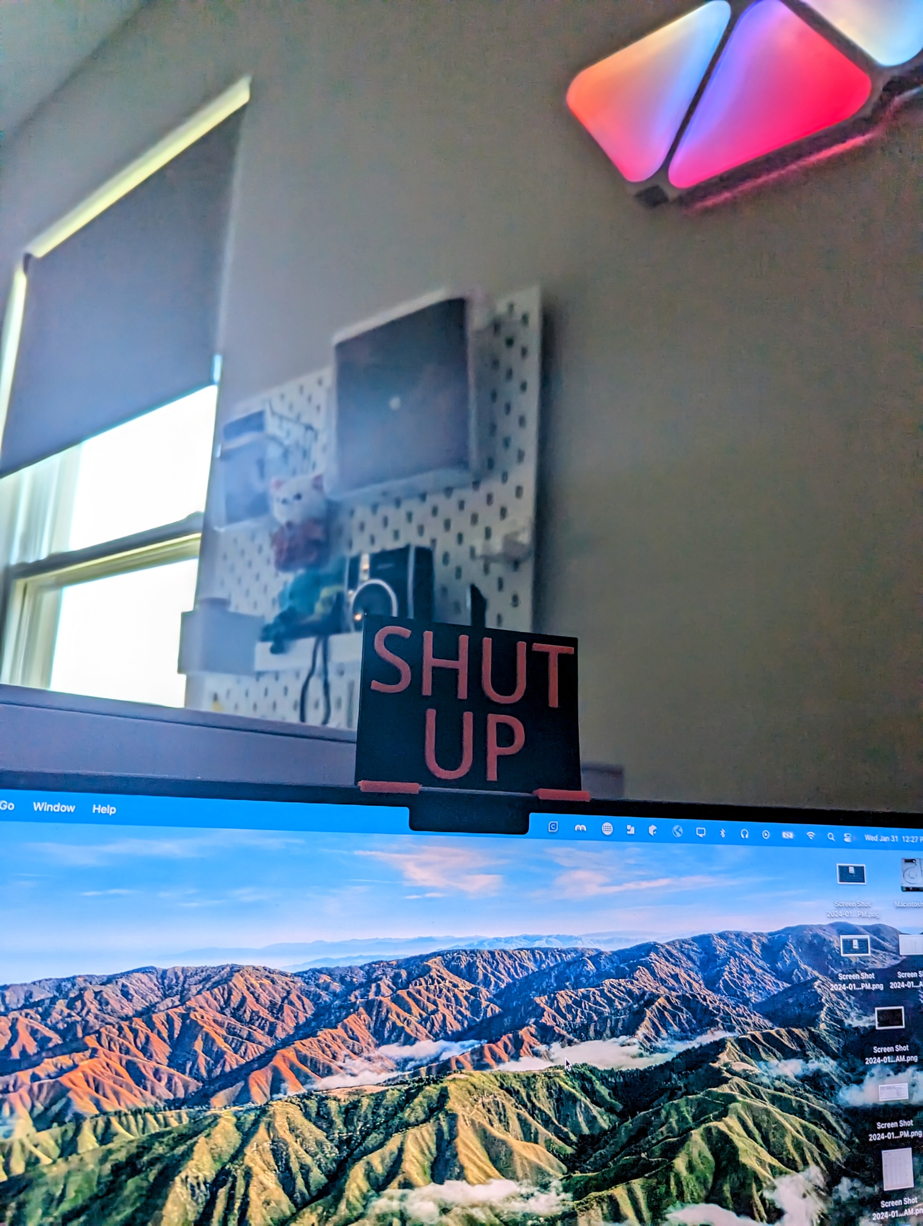 Shut up