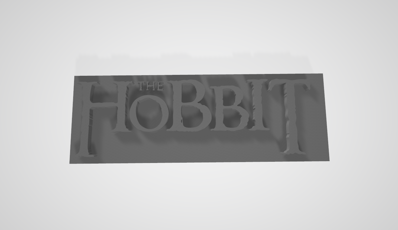 The Hobbit sign by Michal Dostál | Download free STL model | Printables.com