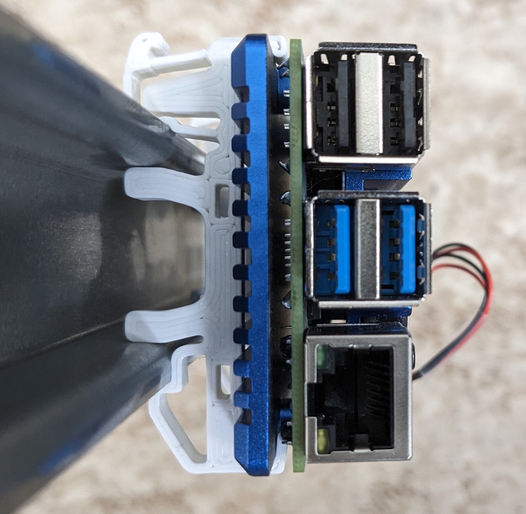 DIN rail mount Raspberry Pi 4 Armor Case by blahab Download free STL