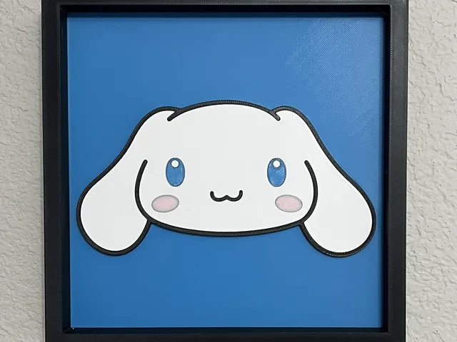 Cinnamaroll - Hello Kitty and Friends Shadowbox