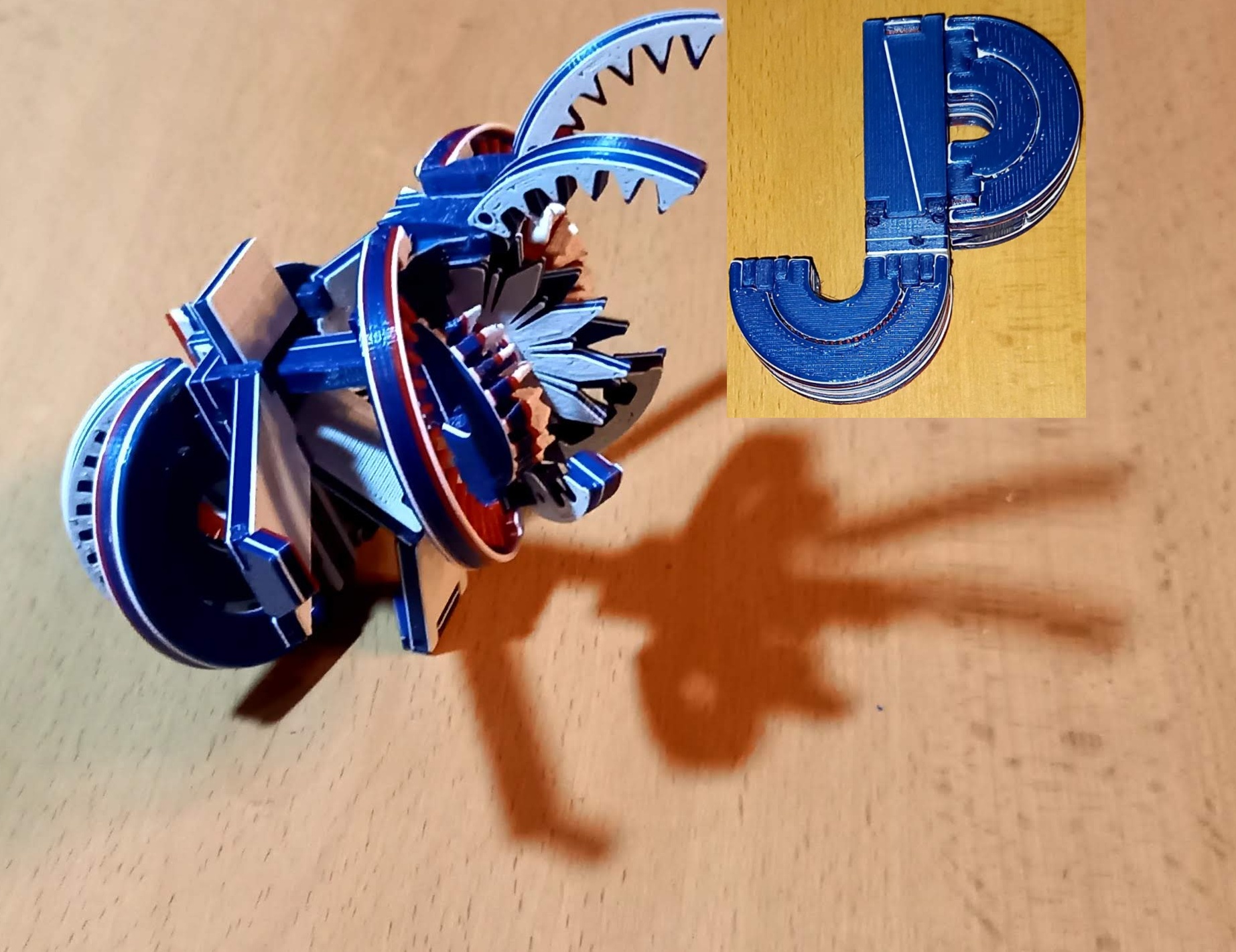 Monogram J P