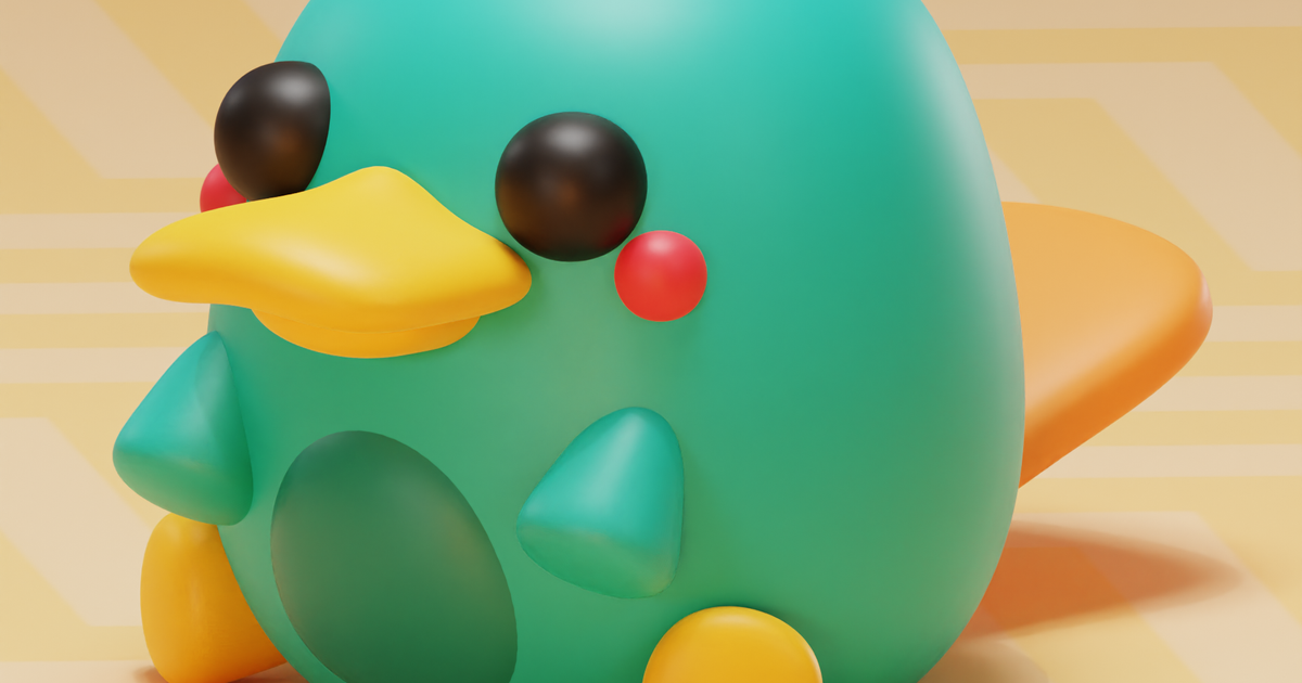 Perry the platypus por Dada | Descargar modelo STL gratuito ...
