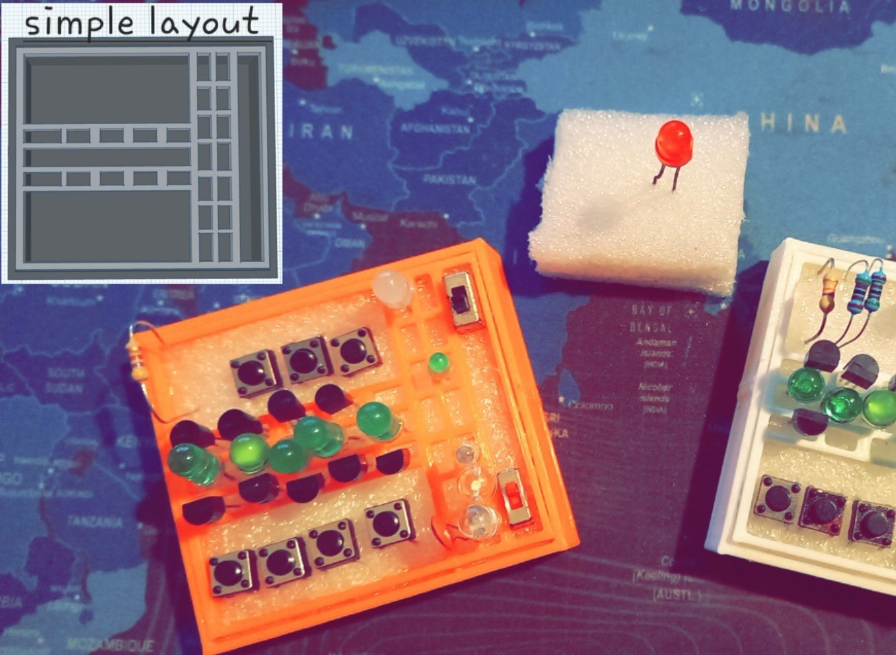 electronic part box by k3uchhusten Download free STL model