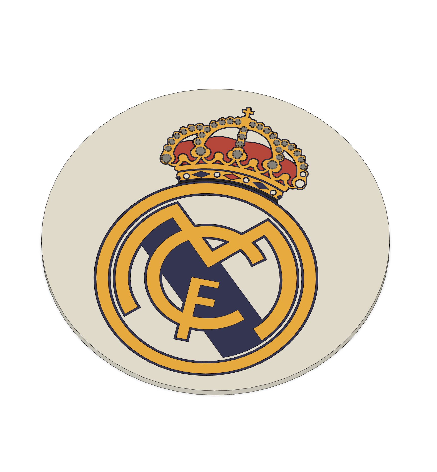 Llavero Escudo Real Madrid C.F.