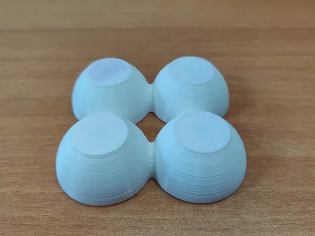 Egg holder for 4, 6 & 8 eggs, flat & heavy bottom