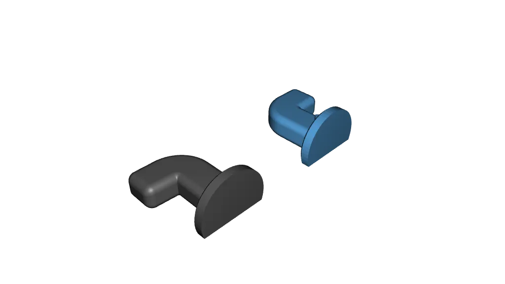 Shelly 2.5 vertical DIN mount by Greg K, Download free STL model