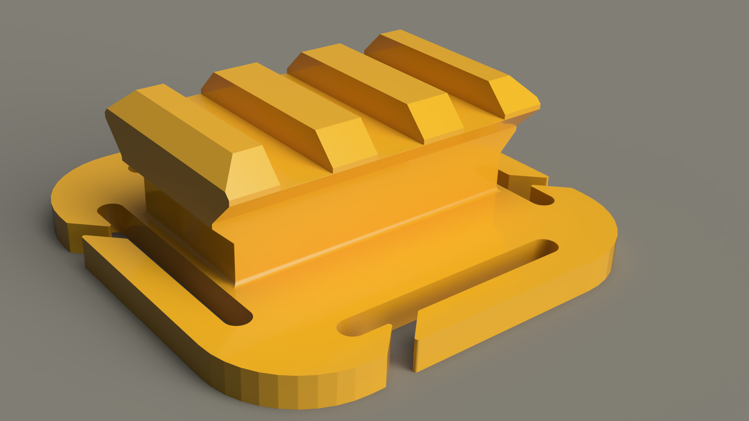 Picatinny  attachment for Molle system