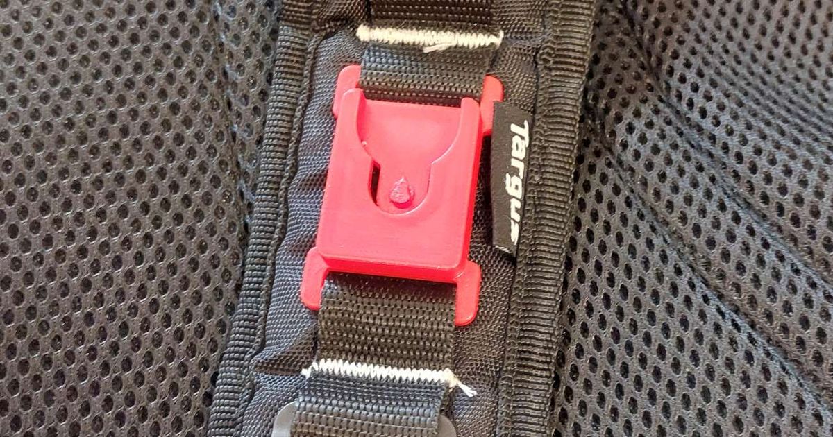 Klickfast Dock for MOLLE or Backpack by robo-w | Download free STL ...
