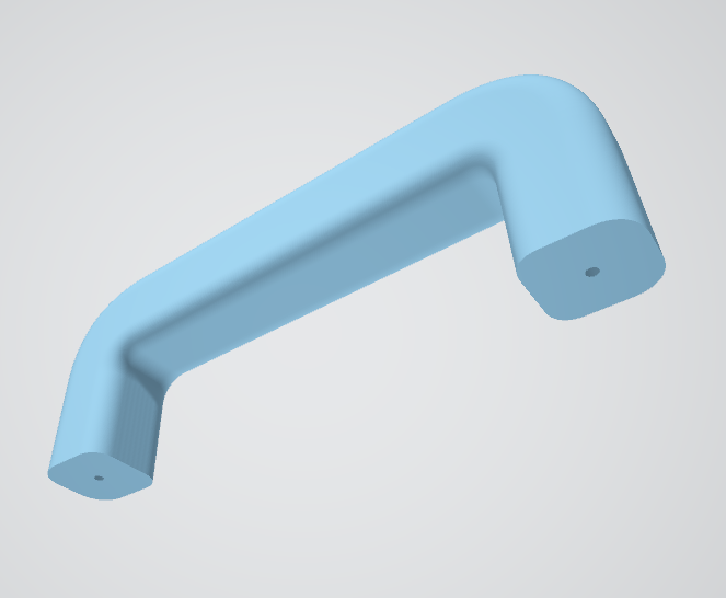 Cabinet Door Handle by Sunlightsurge | Download free STL model ...