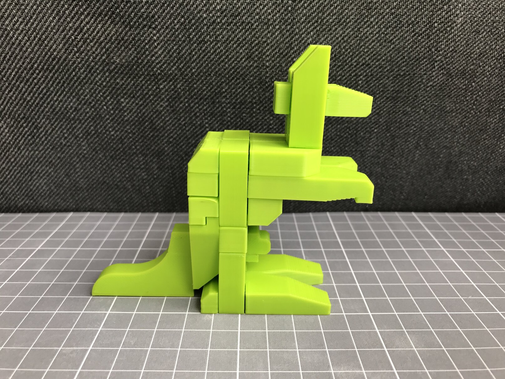 Miniatura 3 do modelo 3D Kangaroo 3D Puzzle