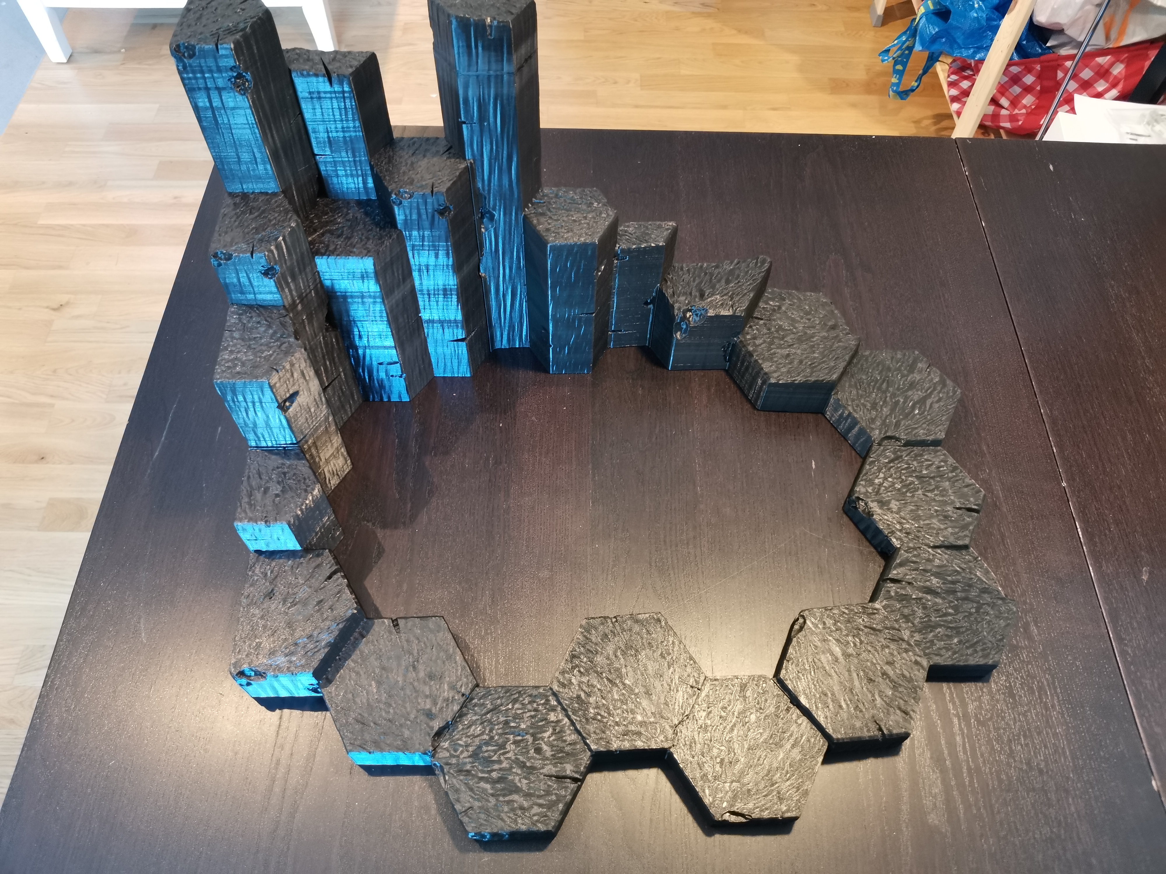 Aquarium (Fishtank) basalt structures