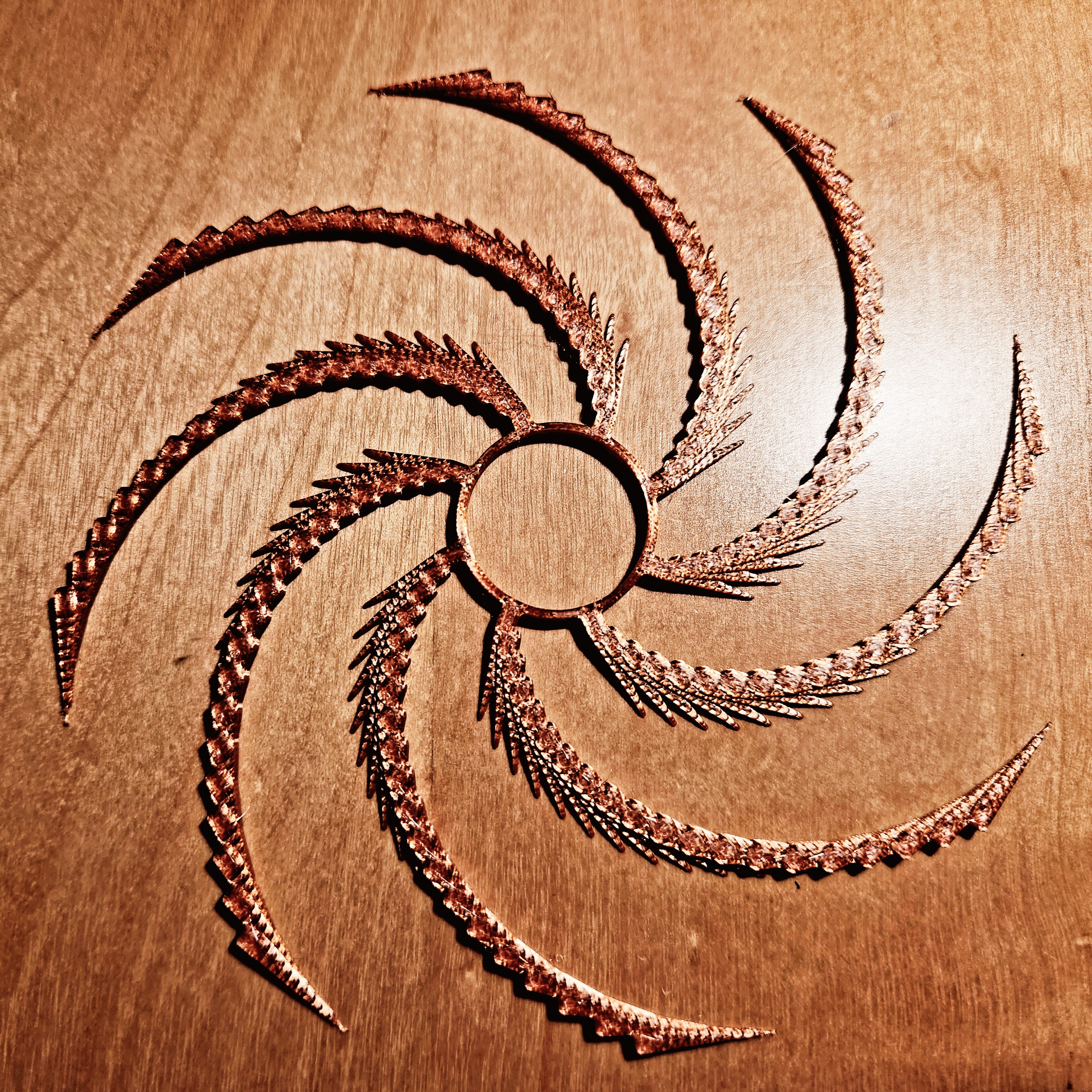 Retro 8-bit Dragon Tail Spinner