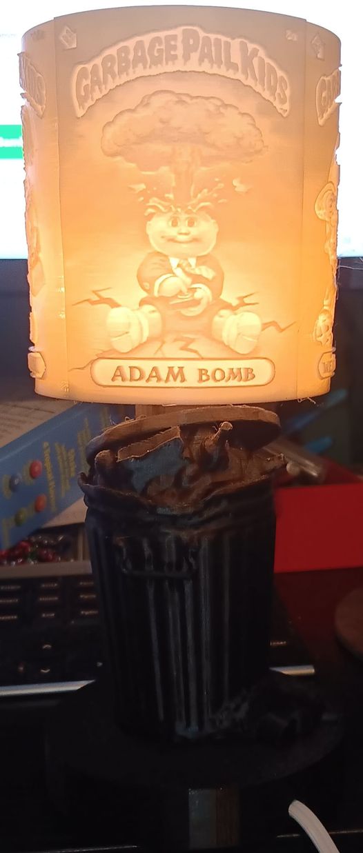 Garbage Pail Kids Night Light Lamp