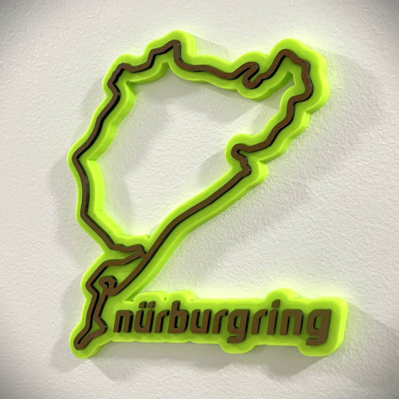 Nurburgring Wall Art - Hang some Green Hell! by A4O Labs | Download ...