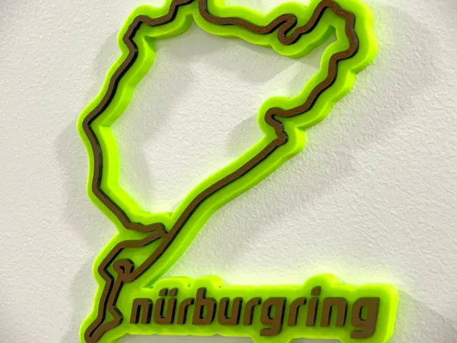 Nurburgring Wall Art - Hang some Green Hell!