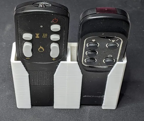 Remote Wall Mount Small Double/Quad Holder