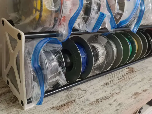 20mm Remix Double RepRack - DIY Filament Storage x2
