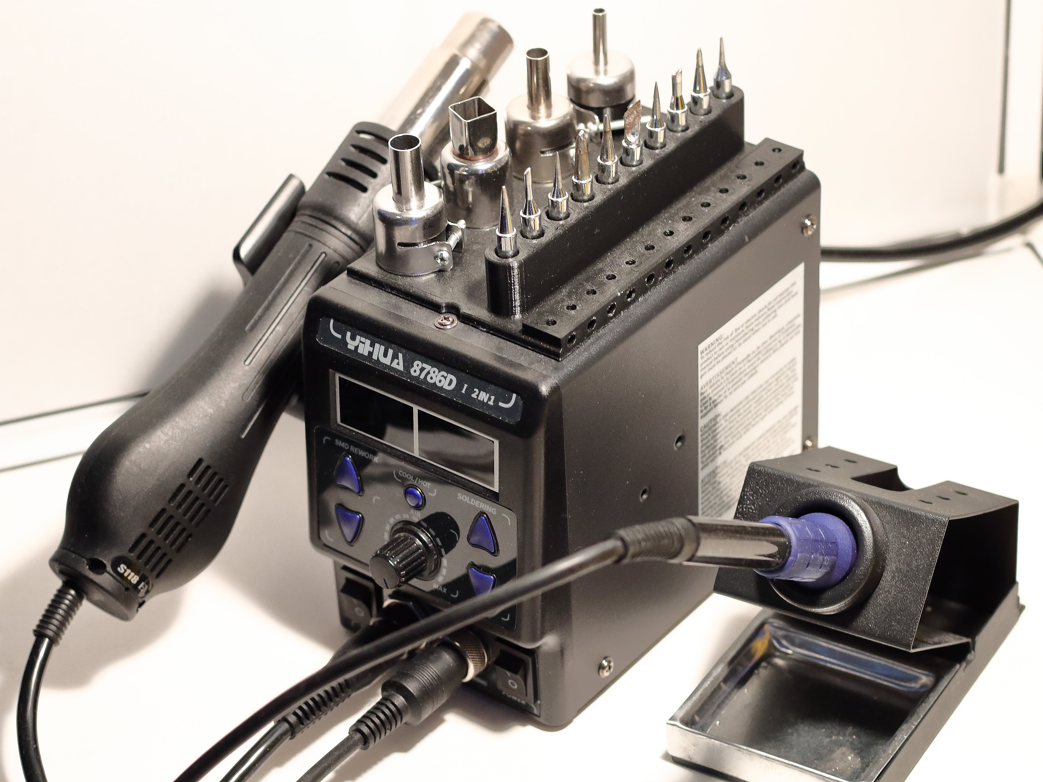 Toolholder for Yihua 8786D Soldering Station