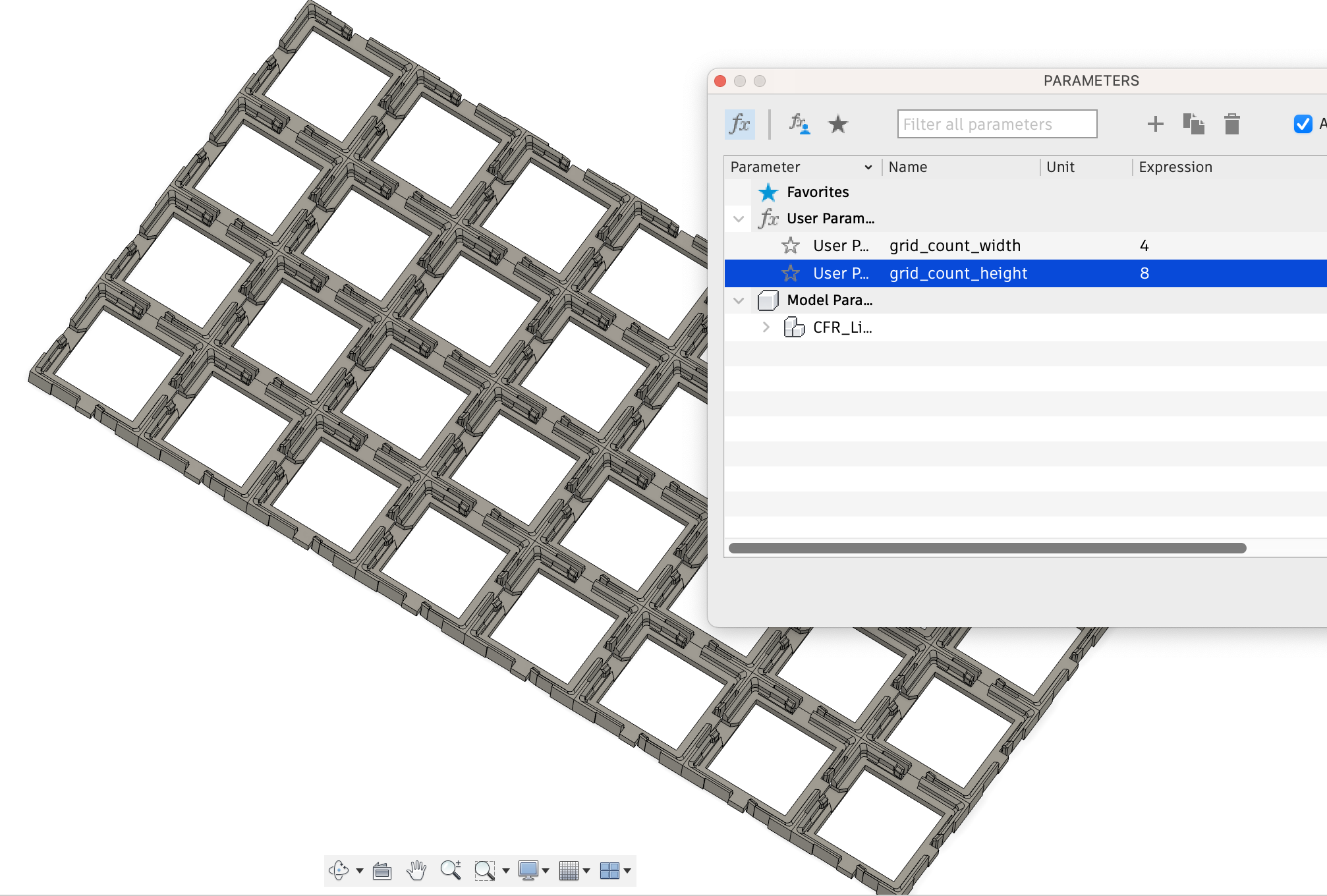 Parametric Clickfinity Refined Lite Baseplate — miniatura 6