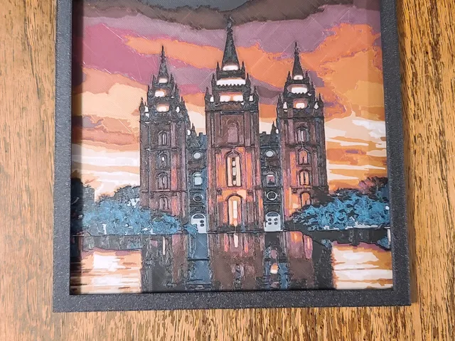 Salt Lake City Temple hueforge