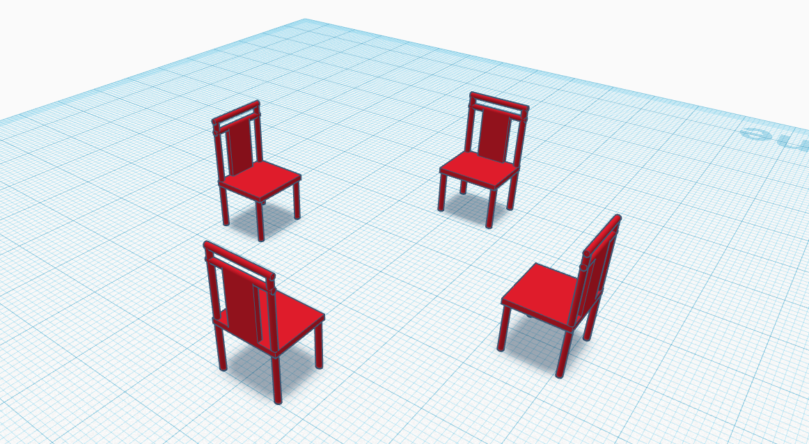 Miniatura 4 do modelo 3D Fish Tank Table Set