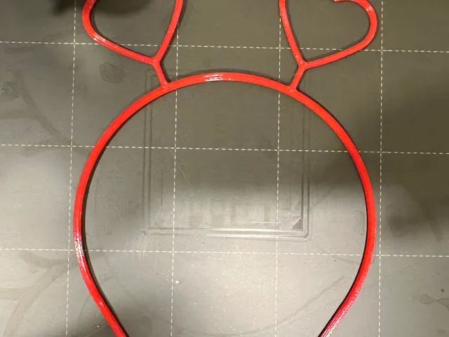 Valetine's Day Heart Headband
