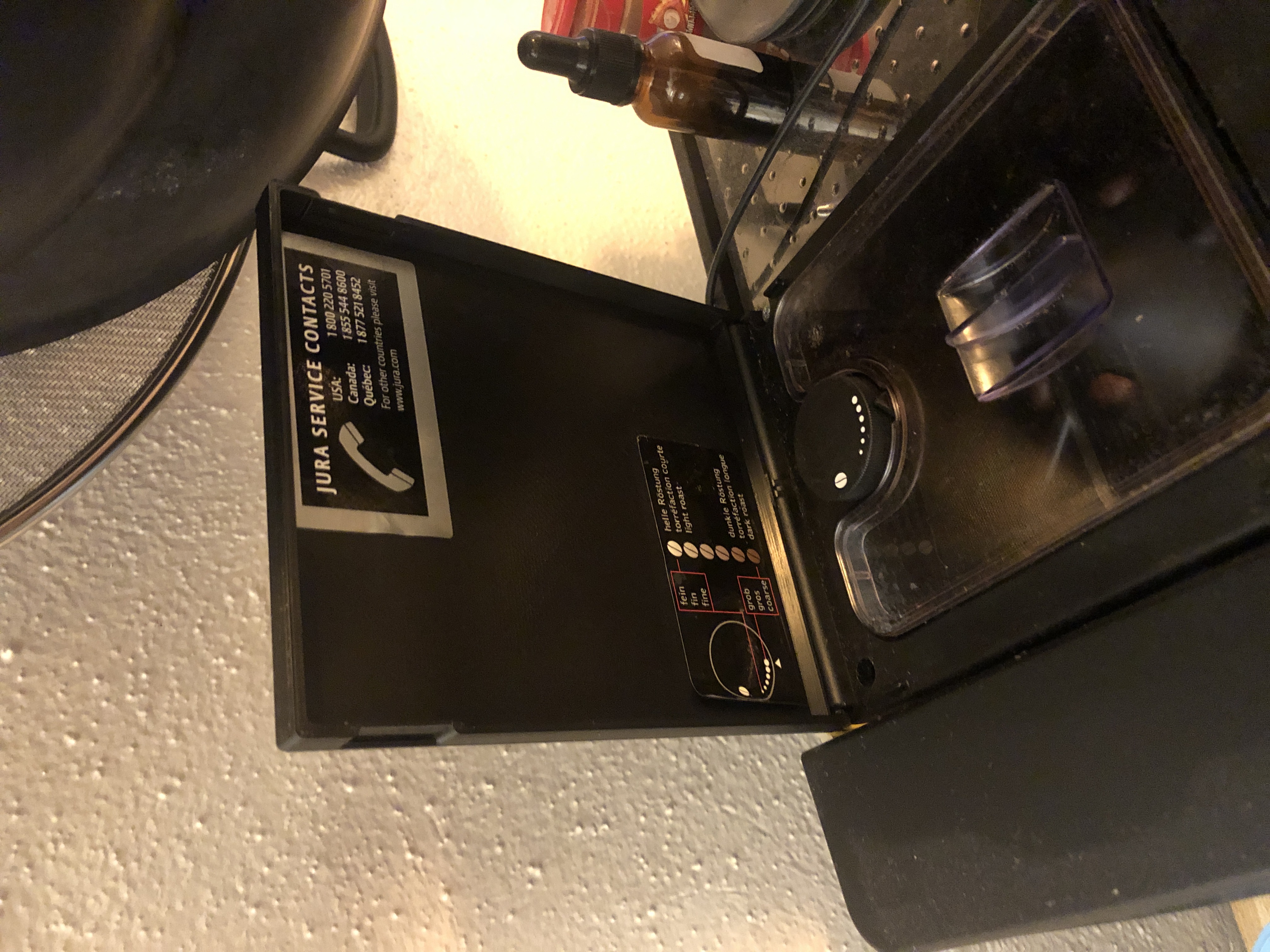 Jura S9 Beans Lid