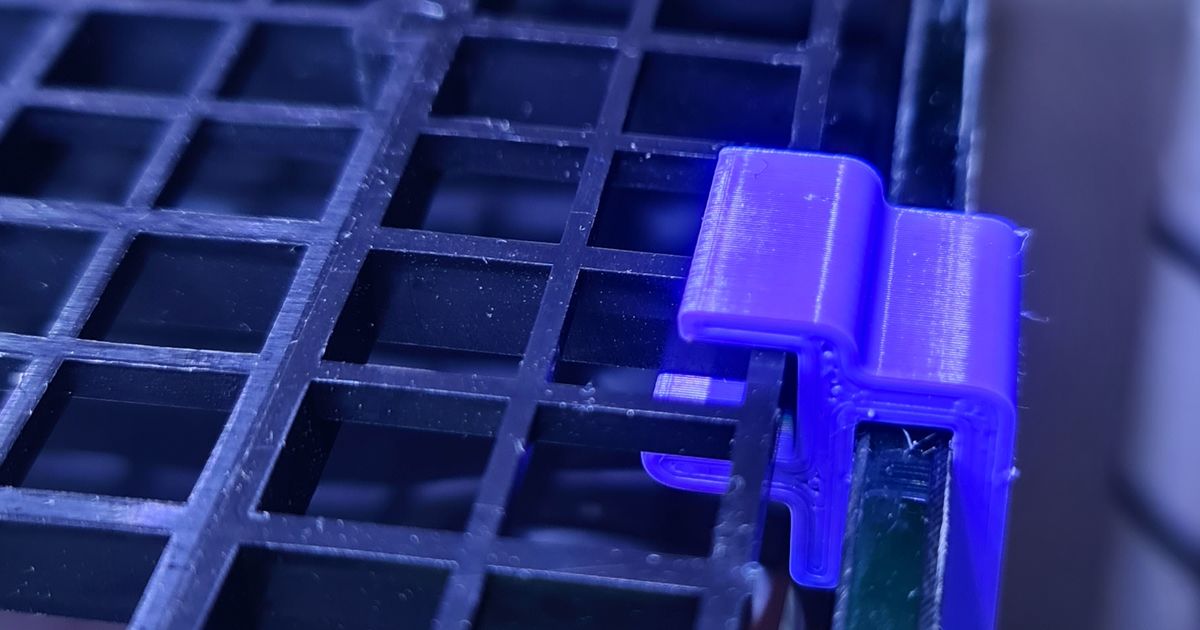 Aquarium Egg Crate Lid Holder by Aloysius Nico Download free STL