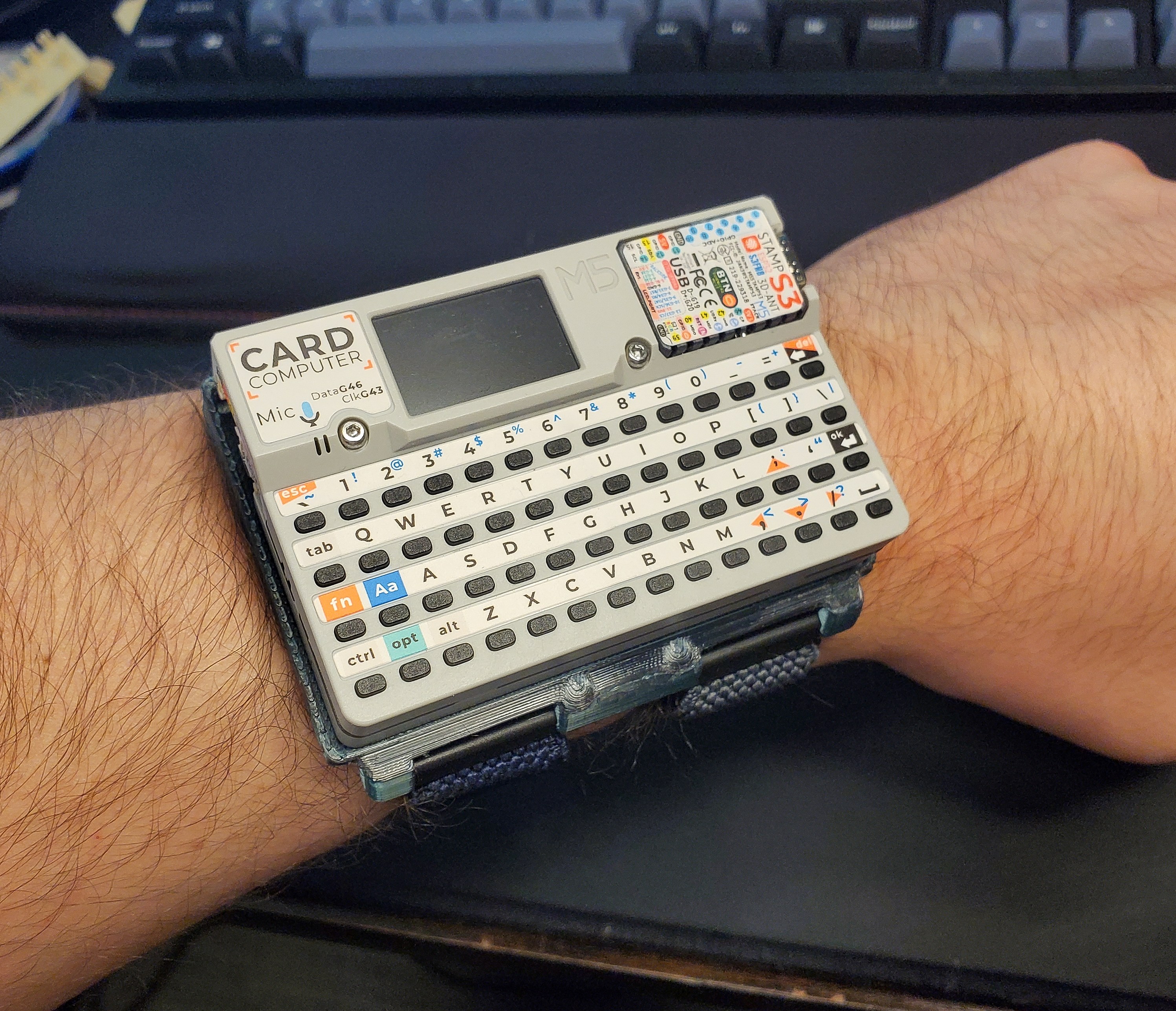 Cardputer wrist mount