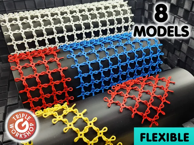 Flexible Fish Net ❖ 8 Models