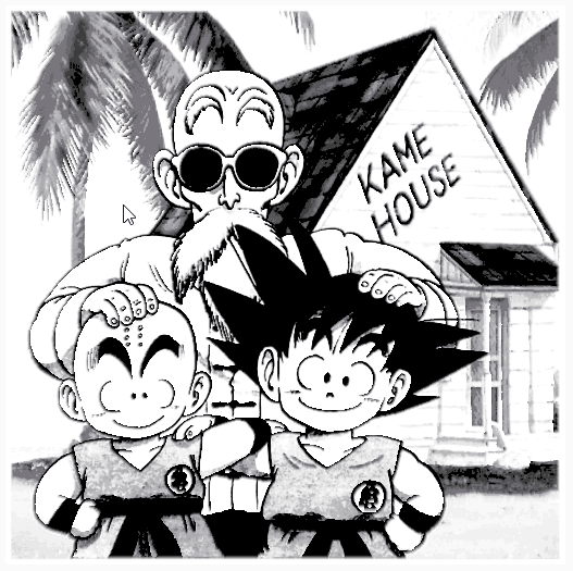 Dragon Ball - Kame House - Hueforge