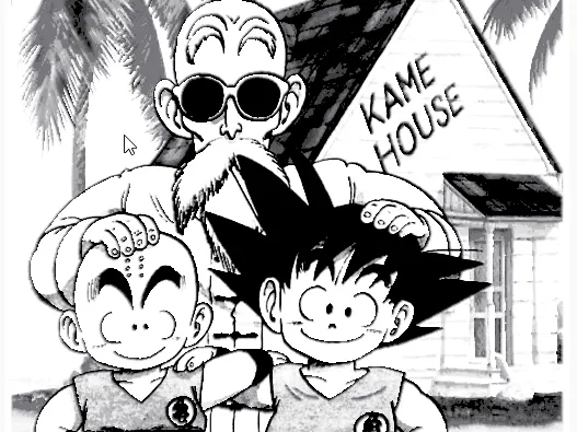 Dragon Ball - Kame House - Hueforge