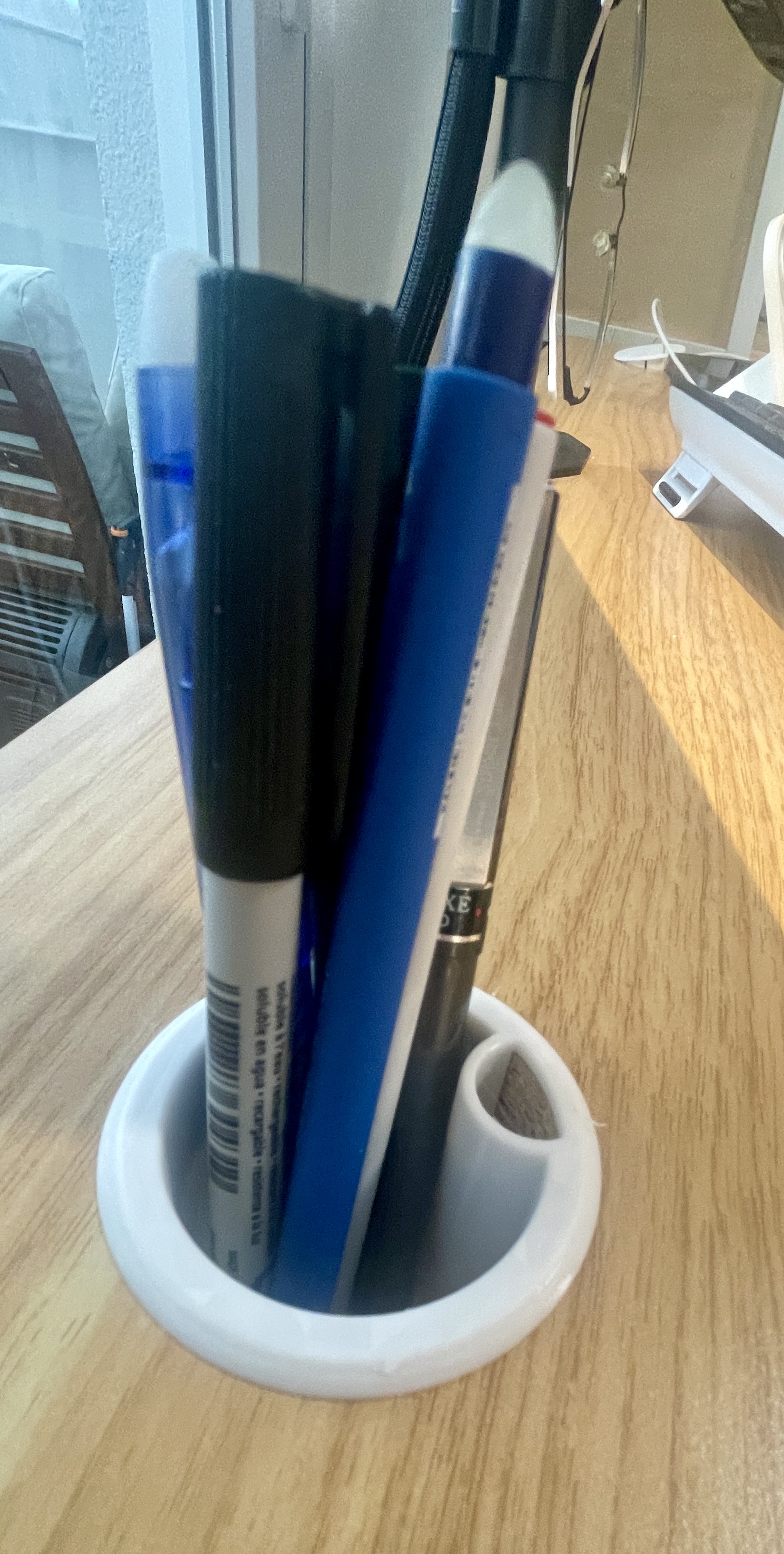 50mm Desk grommet pen cup by ATree Download free STL model