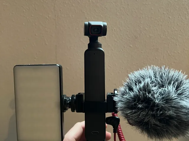 DJI Pocket 2 gopro mounts (with and without cold shoe(s)