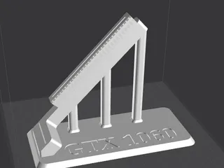 GPU stand GTX1060 by jorki Download free STL model Printables