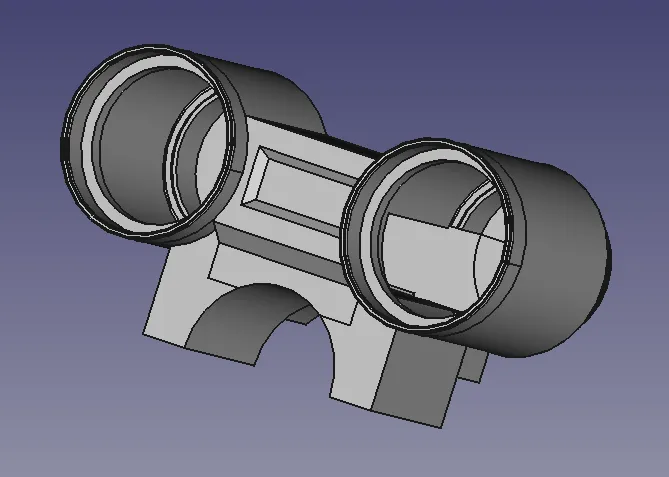 Mustang Rally Pac 52mm twin pod by Dave | Download free STL model ...
